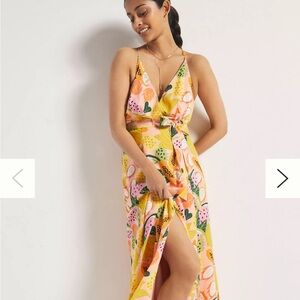 Hutch High-Low Wrap Dress by Anthropologie.